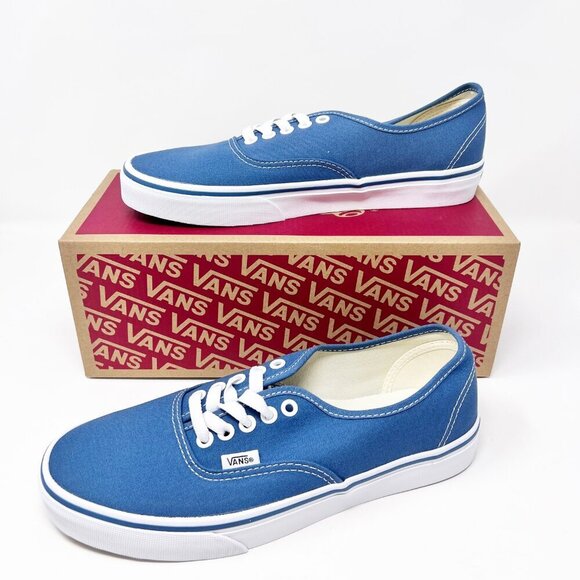 Van's NWT Blue and White Low Tops Size 9.5us - Picture 8 of 8